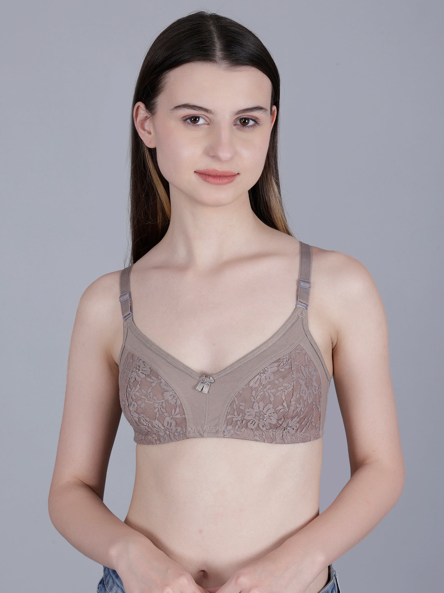 Cotton Non-Padded Non-Wired Full Cup Premium Everyday & Bridal Bra