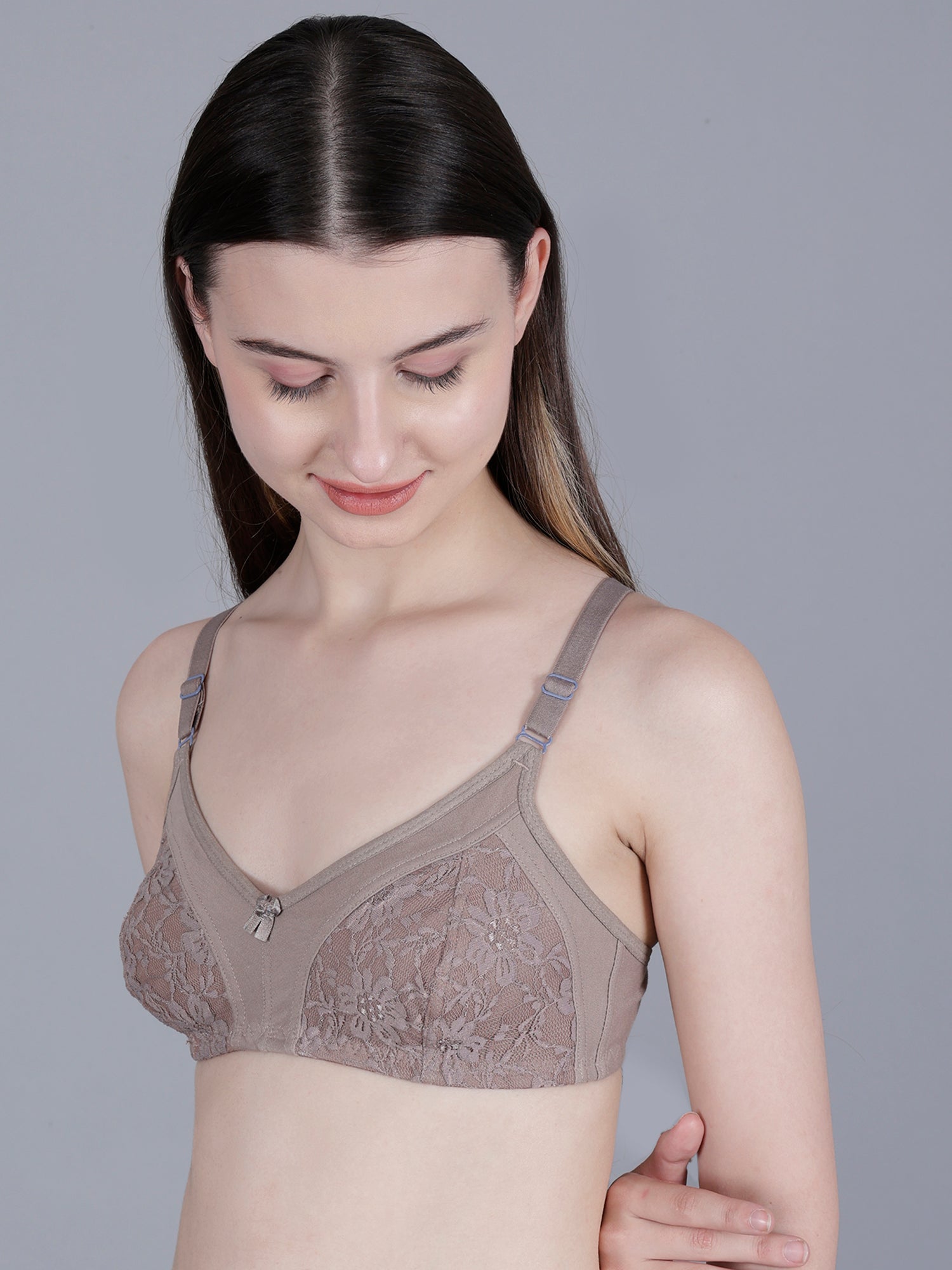 Cotton Non-Padded Non-Wired Full Cup Premium Everyday & Bridal Bra