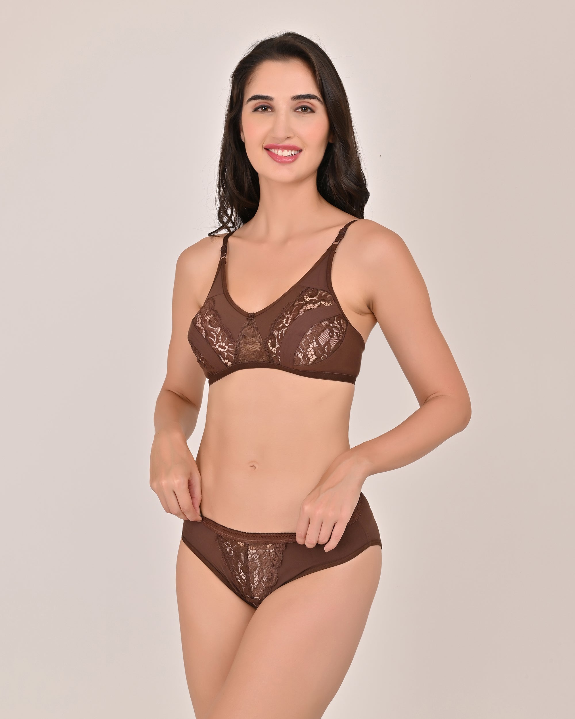 Women’s Sexy Lingerie Non-Padded Set || Honeymoon & Swimwear